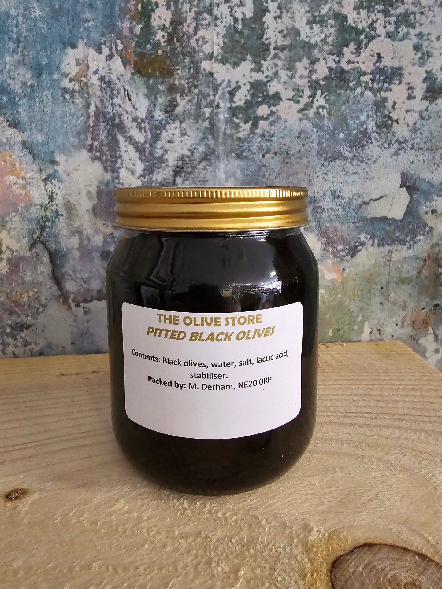 Black Spanish Pitted Olives in Brine