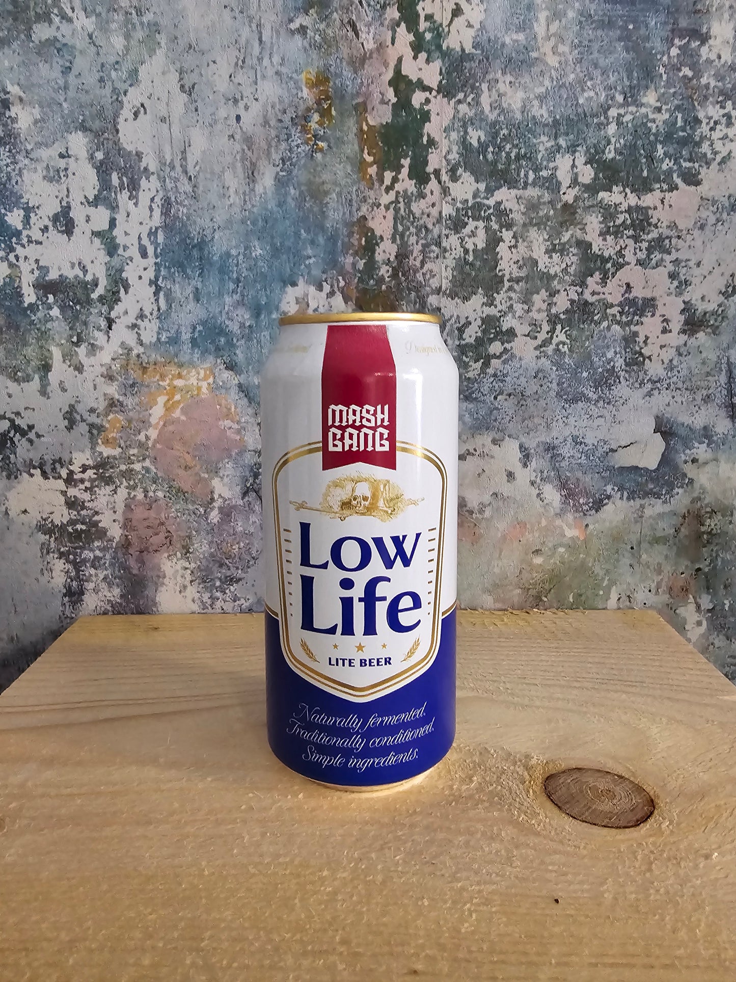 Mash Gang Low Life | America Lite Alcohol Free Lager | 0.5%