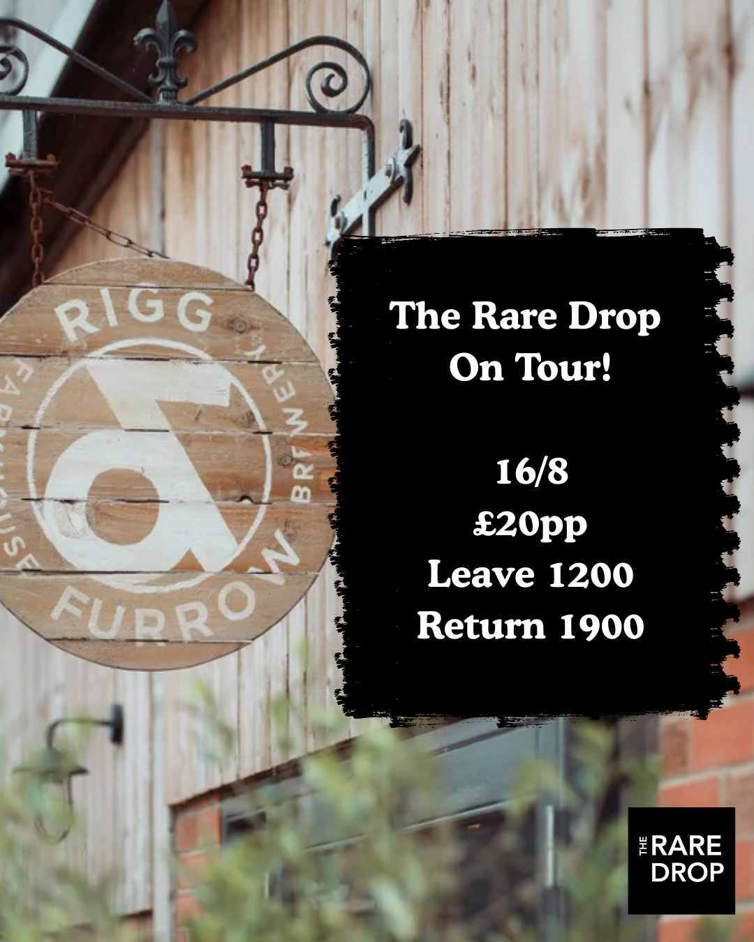 Rigg and Furrow Taproom Visit | 16/8