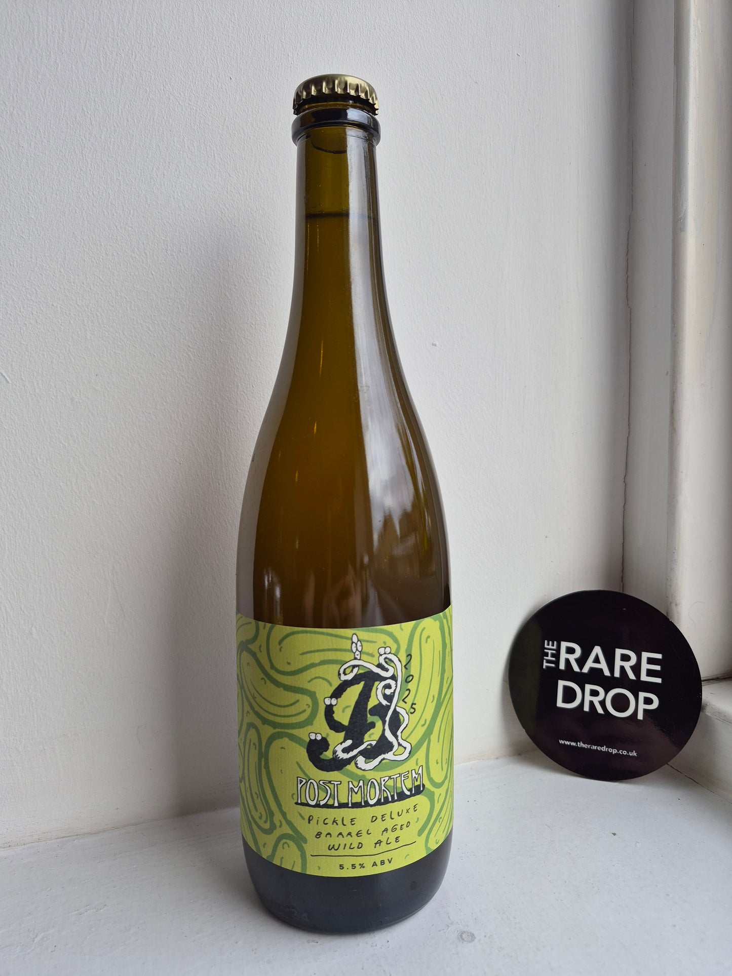 Post Mortem: Pickle Deluxe | Cucumber & Dill Barrel-aged Wild Ale | 5.5%