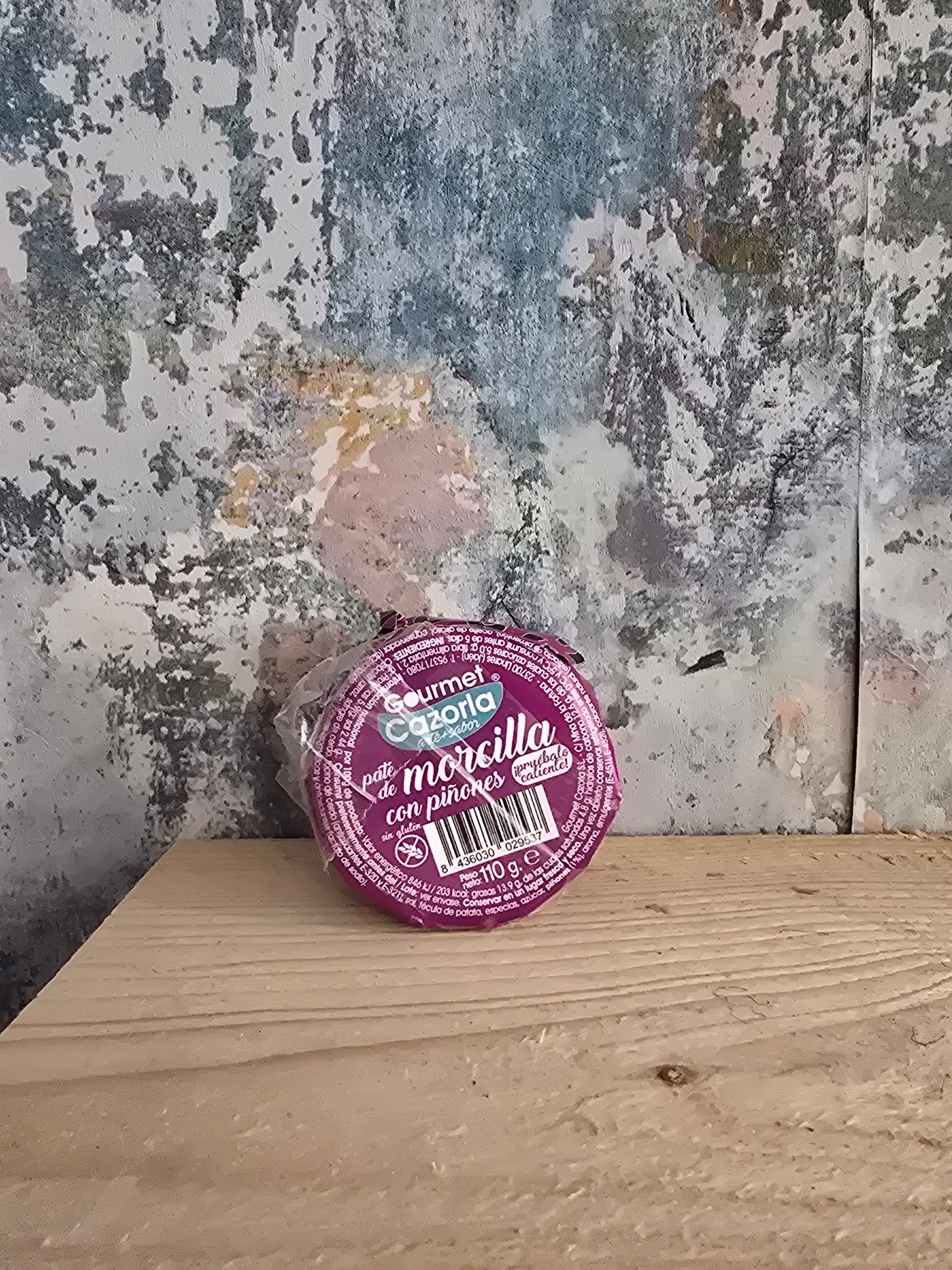 Black Pudding Pate with Pine Nuts