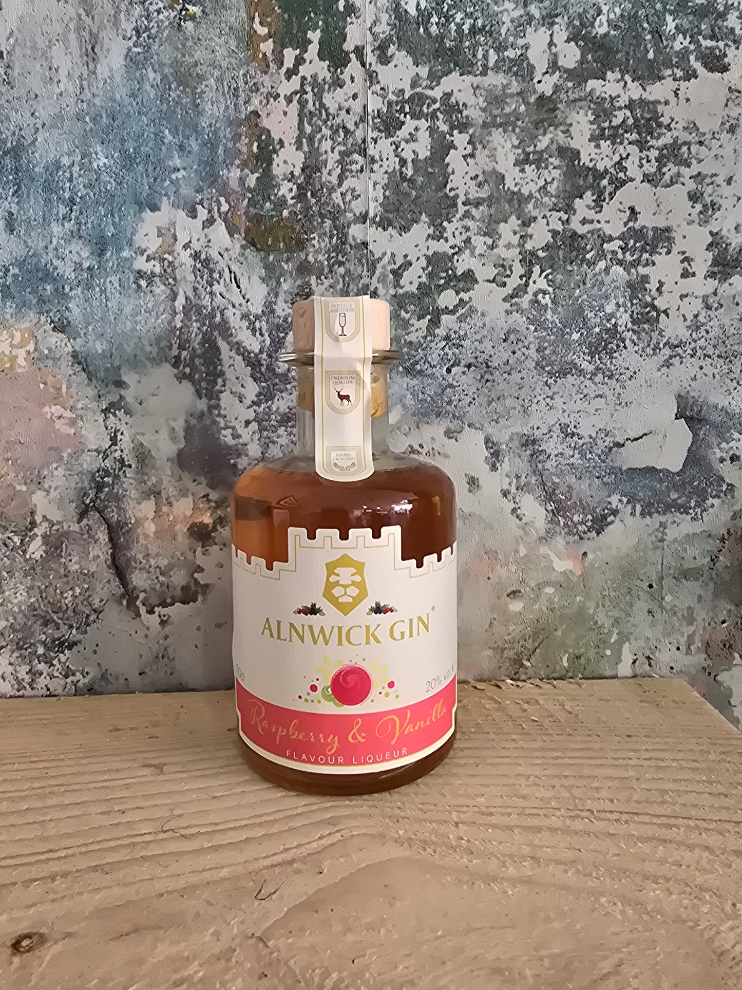 Alnwick Raspberry & Vanilla | Gin Liquer | 20% 20cl