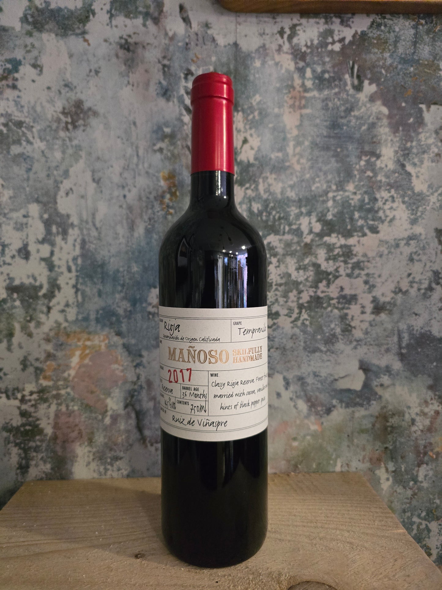 Rioja Reserva Manoso | Tempranillo 2017 | 14.5%