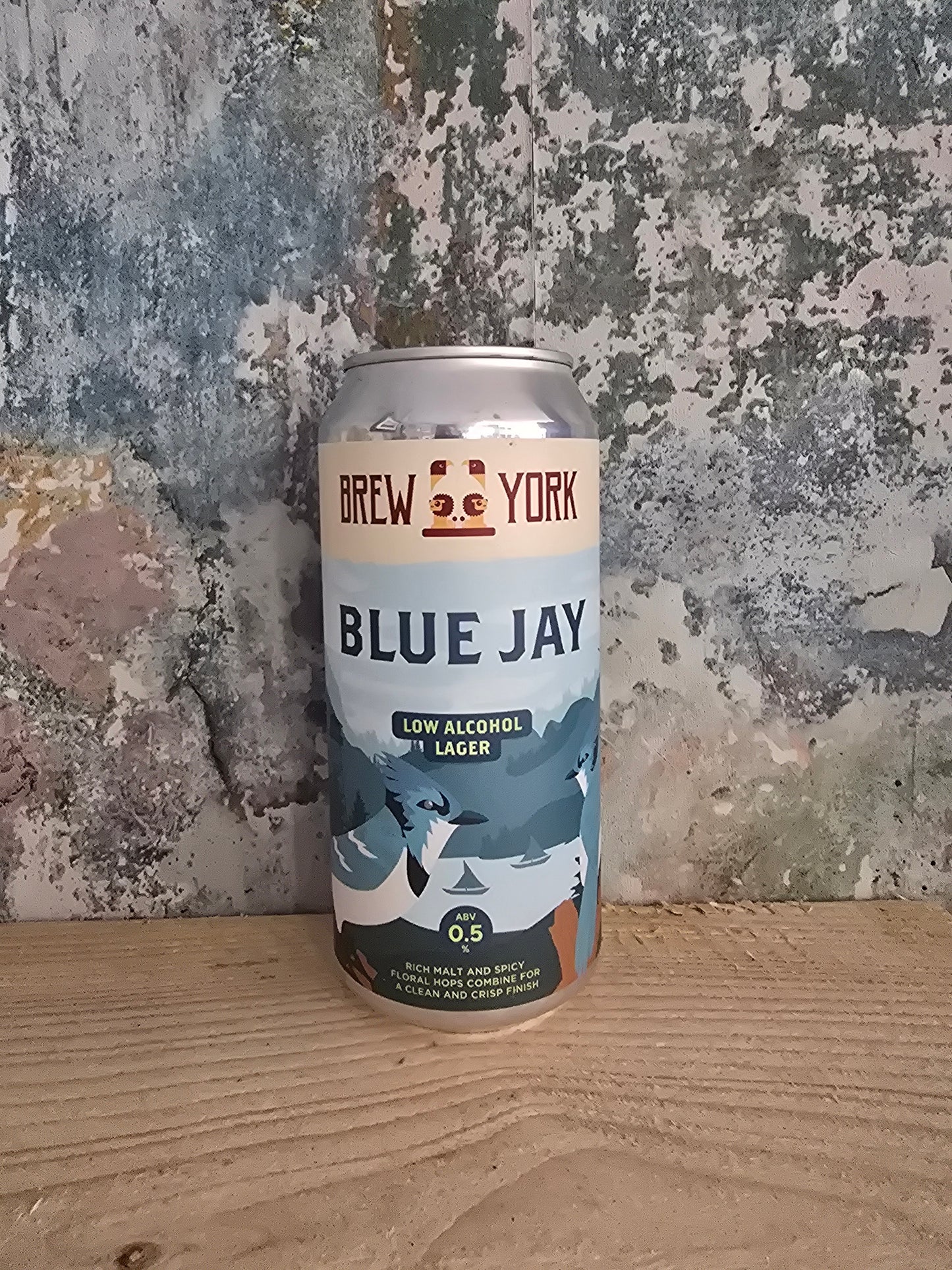 Blue Jay | Low Alcohol Lager | 0.5%