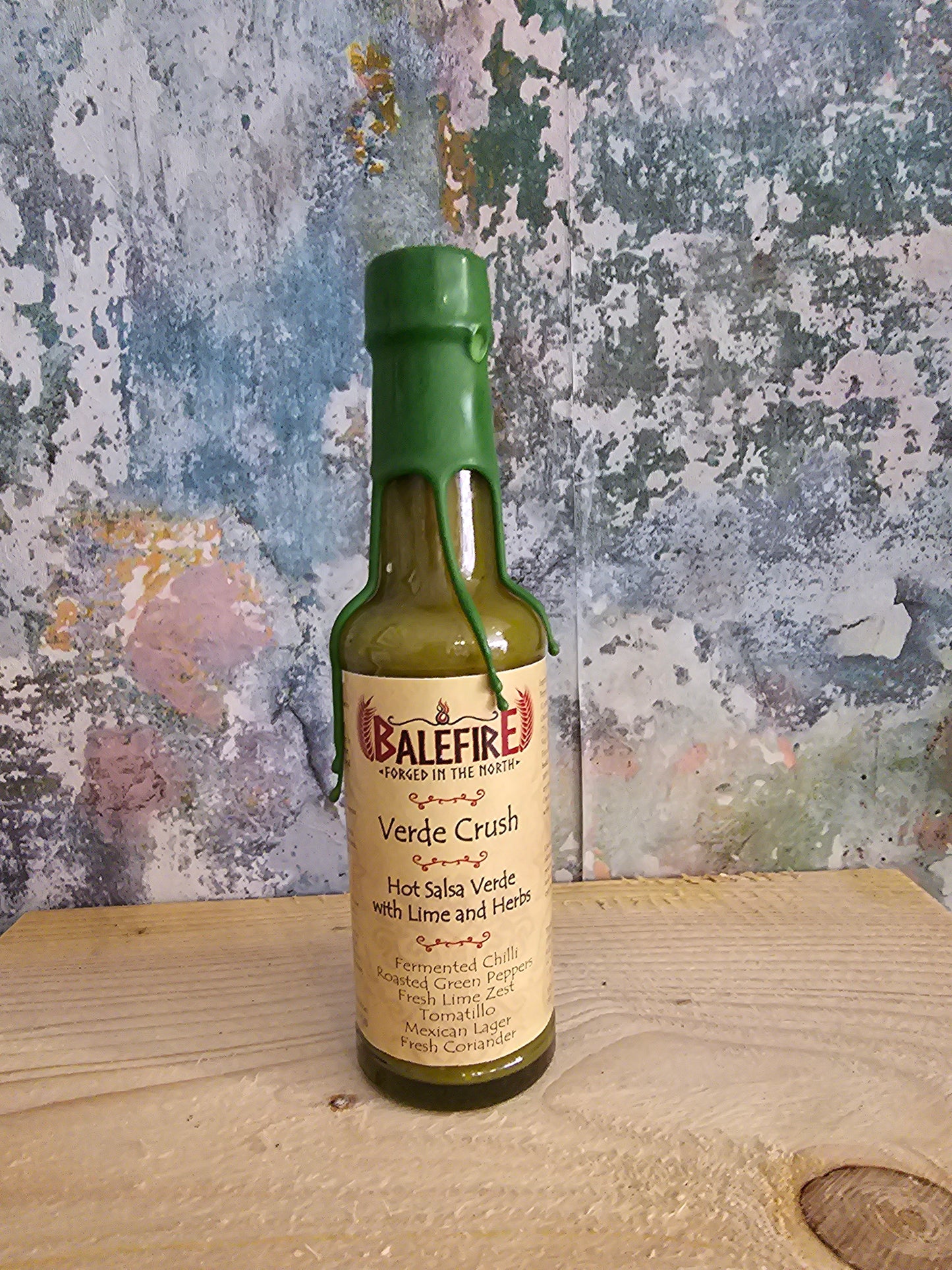 Verde Crush | Hot Salsa Verde with Lime and Herbs | 160ml