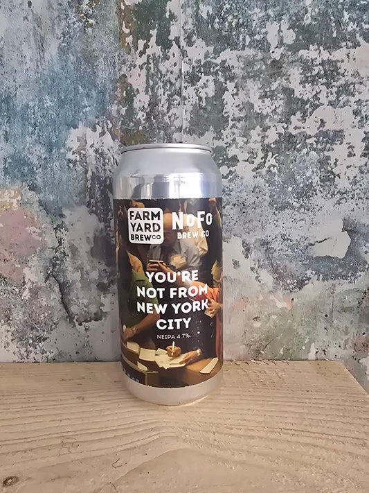 You're Not From New York City | NEIPA (NoFo Collab) | 4.7%