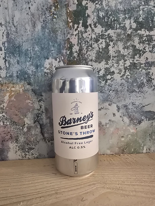 Barney's Stone Throw | Alcohol Free Lager | 0.5%