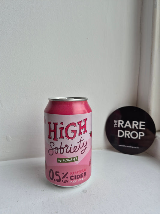 Hogan’s High Sobriety  | Raspberry Low Alcohol Cider | 0.5%