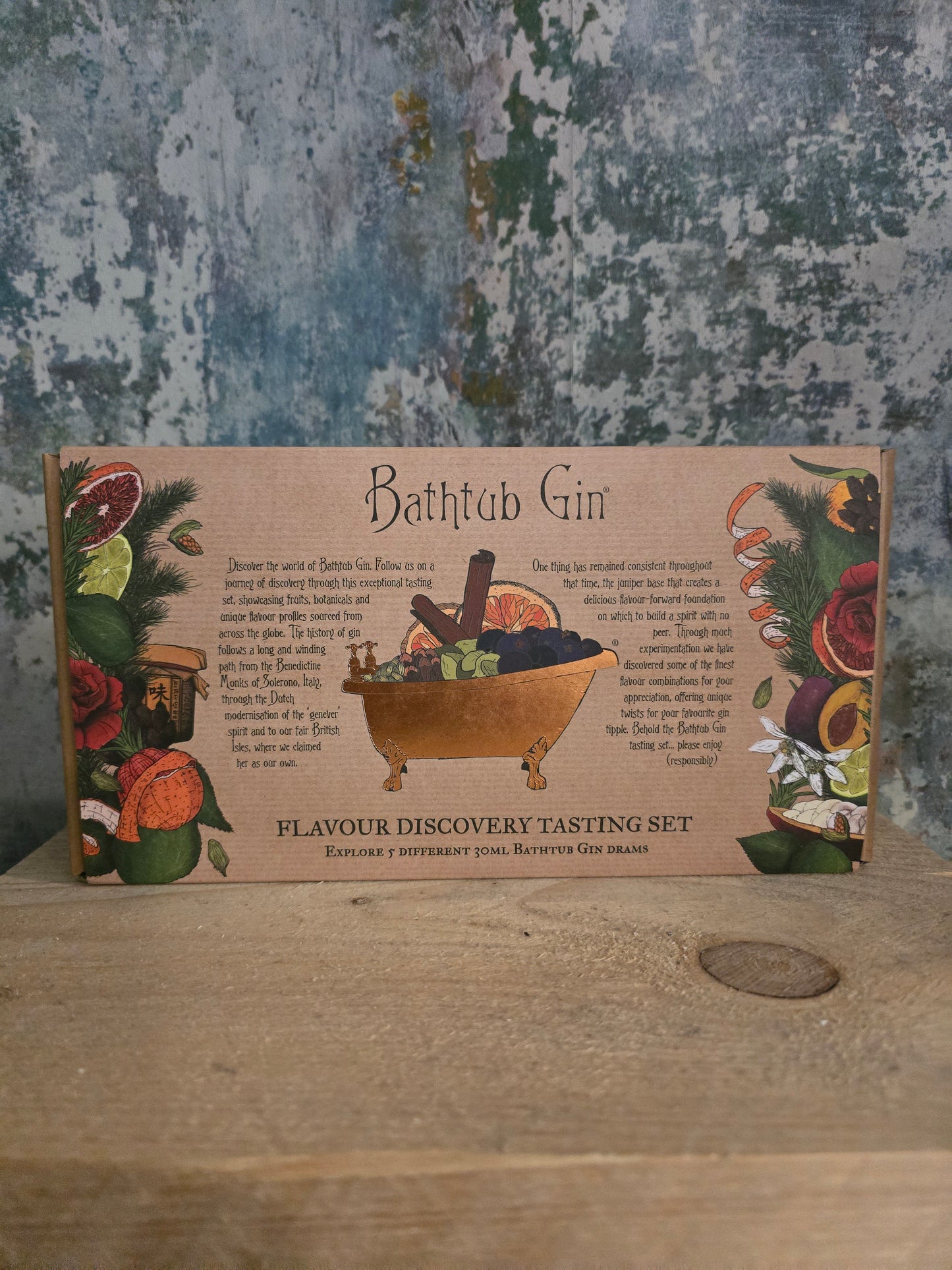 Bathtub Gin | Flavour Discovery Tasting Set | 40.3%
