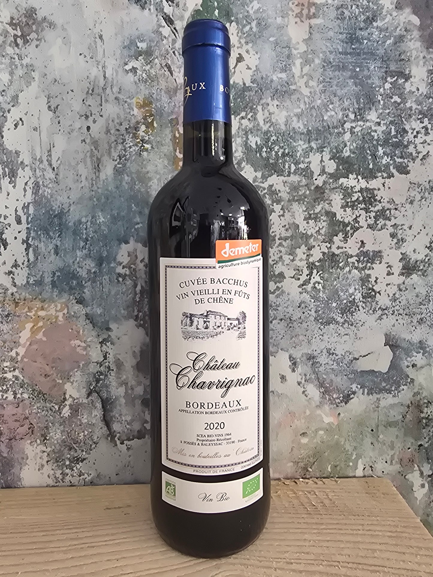Chateau Chavrignac 'Cuvee Bacchus' | Cabernet Sauvignon, Merlot, Cabernet Franc |