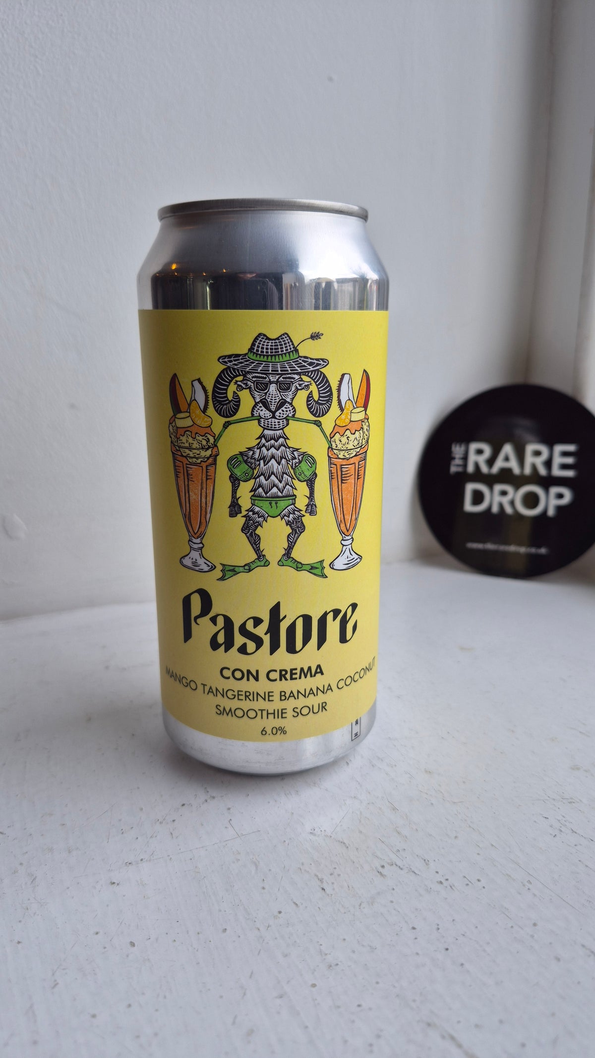 Con Crema Mango, Tangerine, Banana & Coconut | Smoothie Sour | 6%