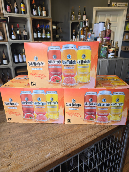 Schofferhofer Happy Pack | Radler| 12 Pack 2.5%
