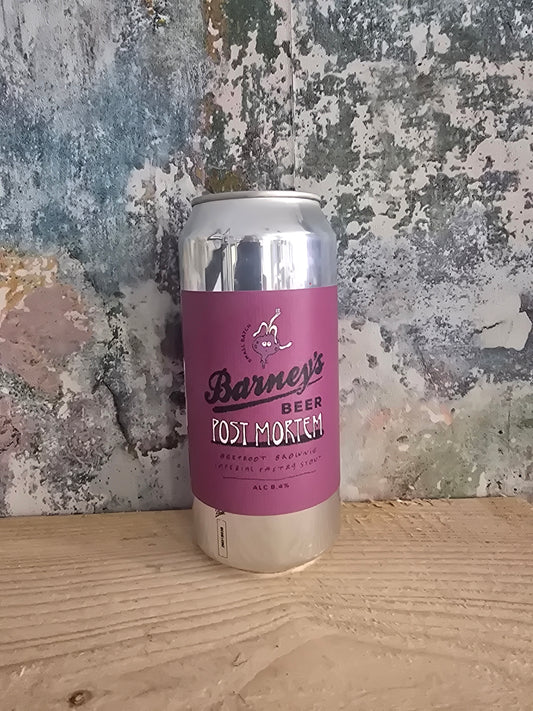 Barney's Post Mortem | Beetroot Brownie Imperial Pastry Stout | 8.4%