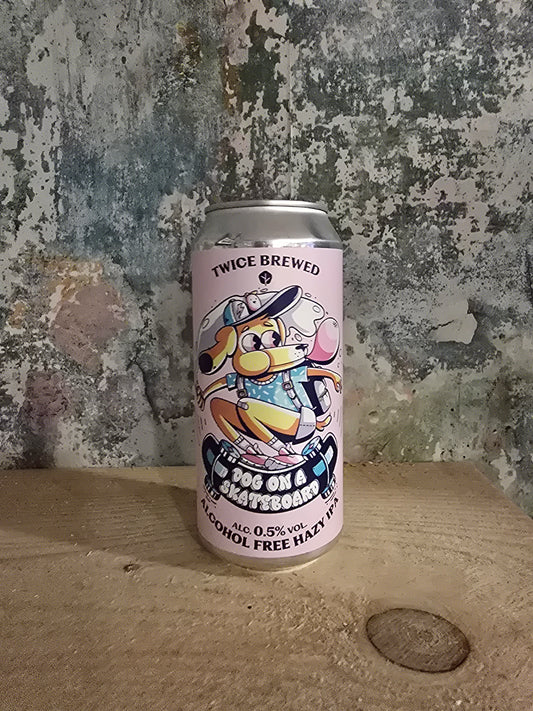 Dog on a Skateboard | AF Hazy IPA | 0.5%