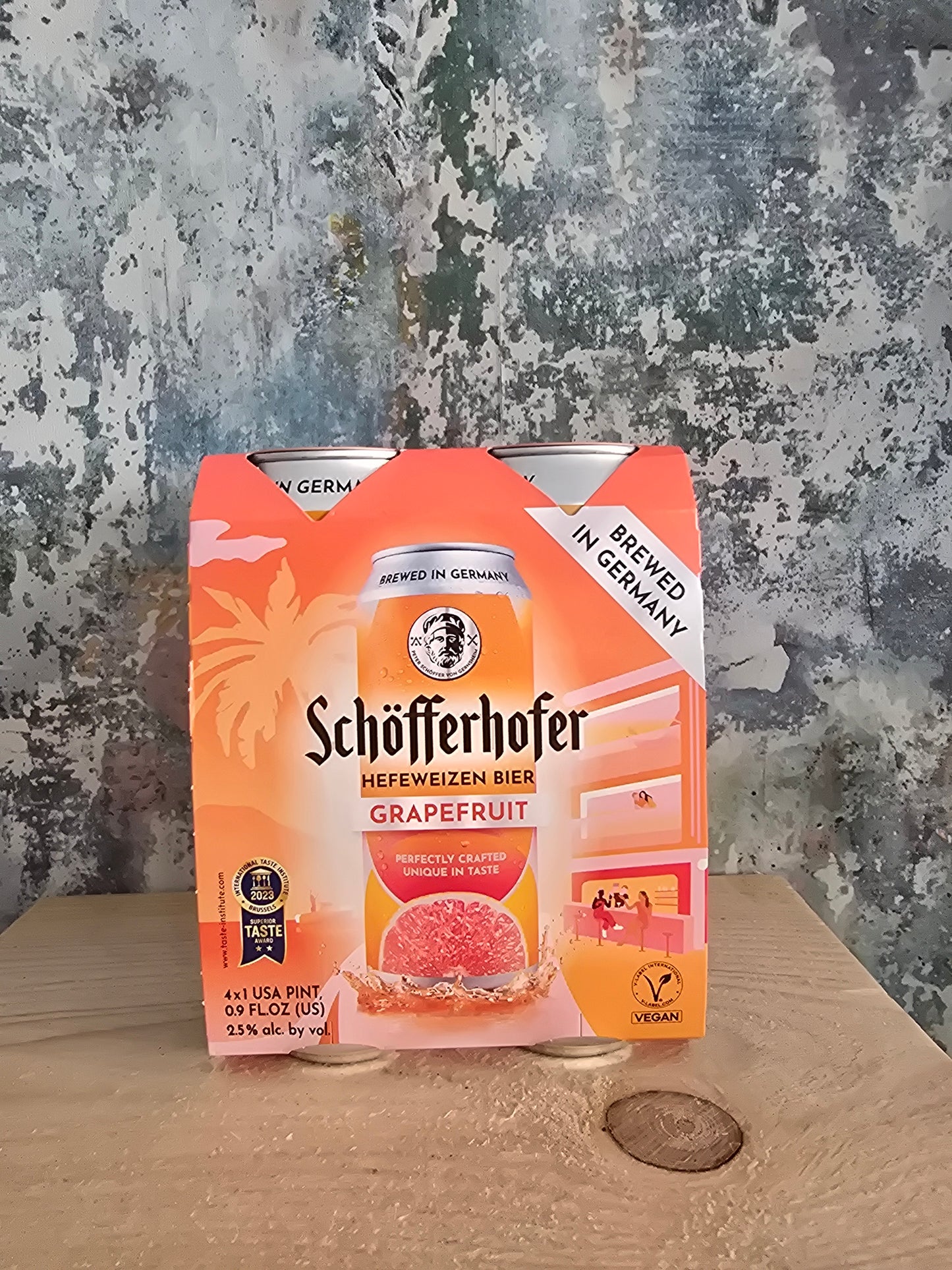 Schofferhofer Grapefruit 4 Pack | Grapefruit-Hefeweizen Radler | 2.5%