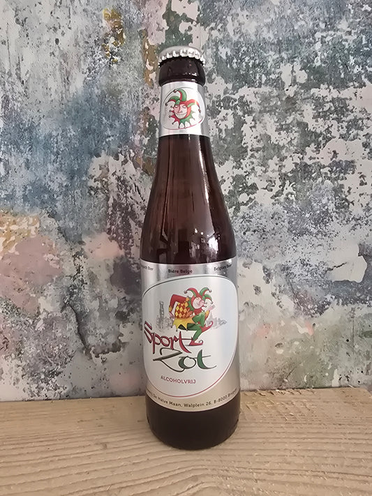 Brugse SportZot | Alcohol Free Blonde Beer | 0.4%