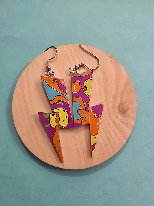Beavertown Lupoloid Lightning Earrings