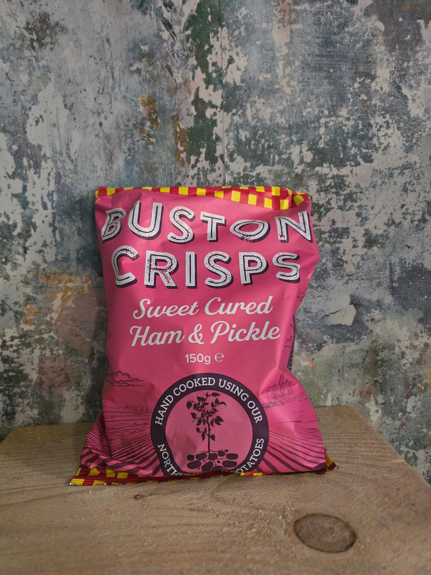 Buston Crisps | Sweet Cured Ham & Pickle