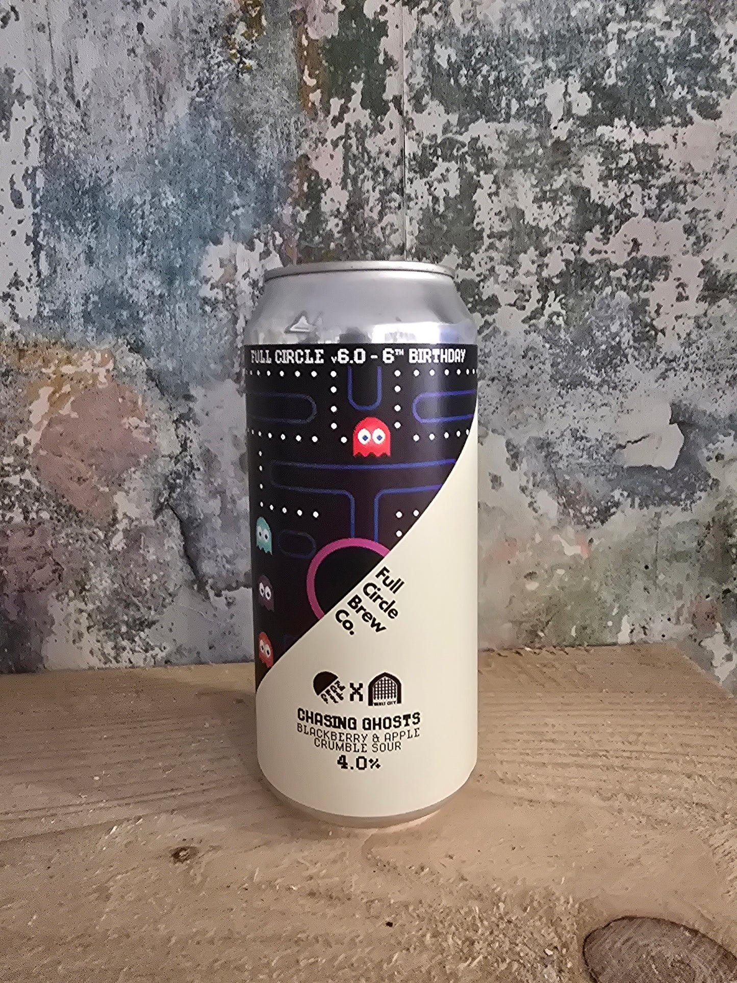 Chasing Ghosts - Vault City Collab | Blackberry & Apple Crumble Sour | 4%