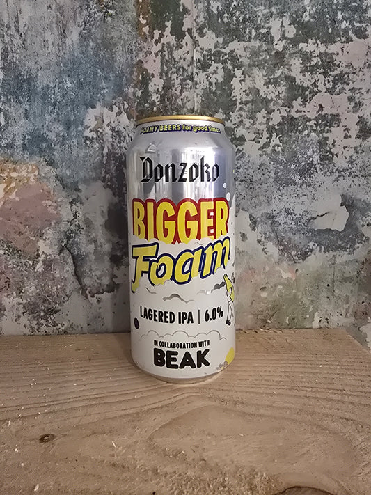 Bigger Foam | Lagered IPA with Beak Brewery | 6%